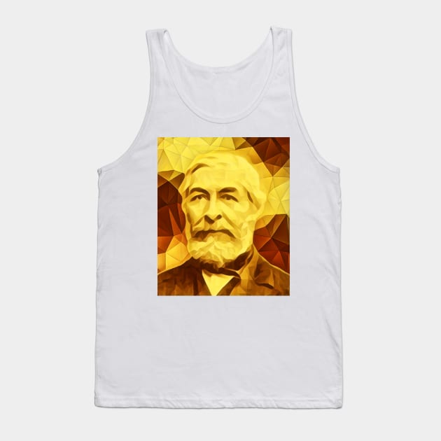 Jean Charles Galissard de Marignac Golden Portrait | Jean Charles Galissard de Marignac Artwork 11 Tank Top by JustLit